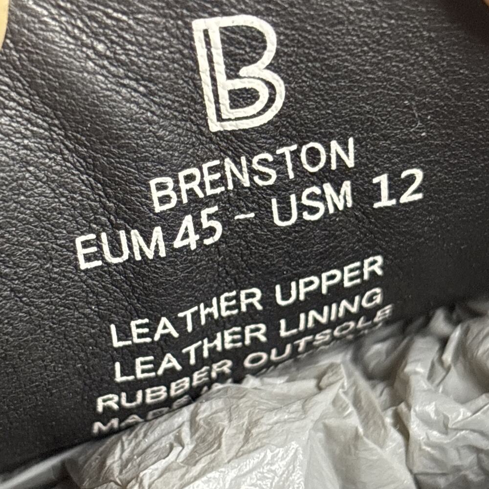 Birchbury Brenston Burgundy Leather Minimalist Oxford Dress Shoe Mens Size 12 - Picture 11 of 12